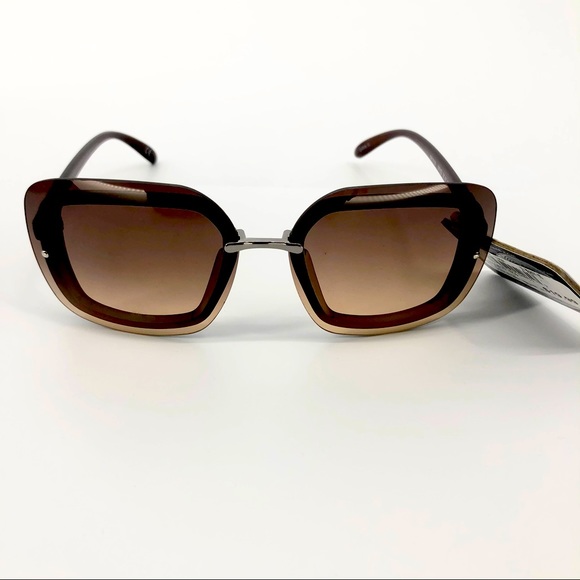 Foster Grant Large Square Lens Unique Style Scratch Impact Resistant Sunglasses - Picture 1 of 5